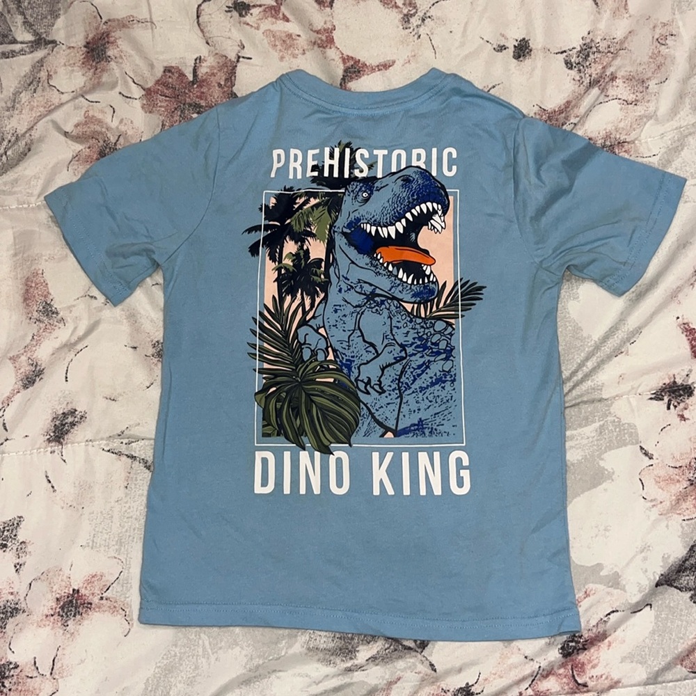 dinosaur garanimals blue boys tshirt